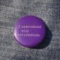 Preview: Ansteckbutton I understand only railstation auf Jeans
